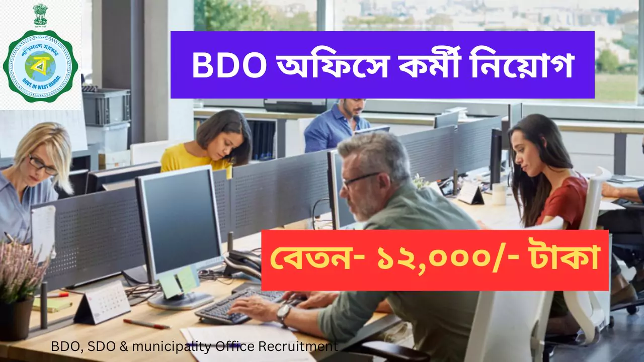 BDO, SDO & municipality Office Recruitment